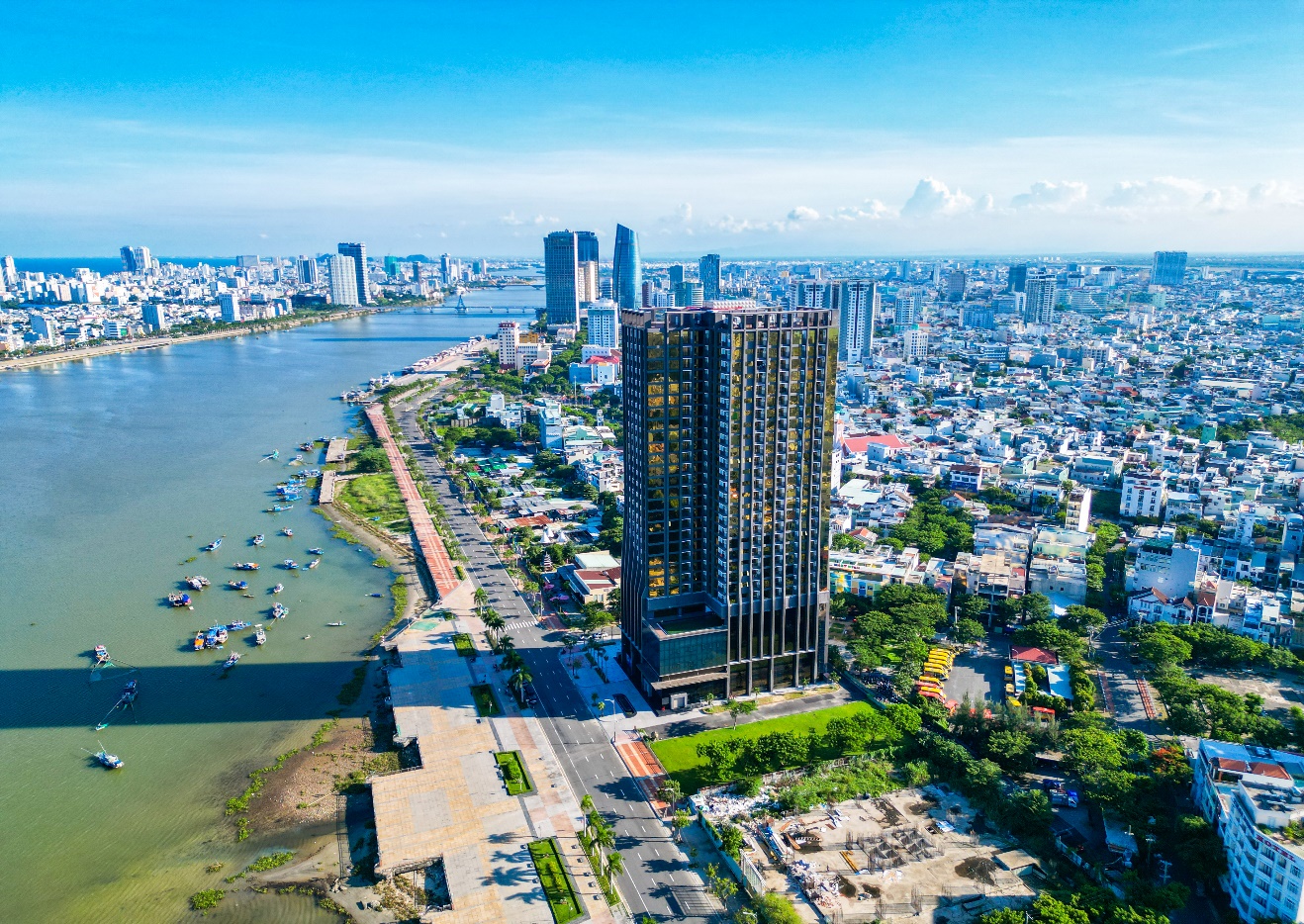 Trung tâm Tài chính tại Đà Nẵng chỉ cách SAM Towers 5 phút di chuyển